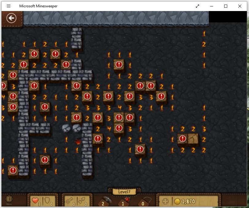 Microsoft minesweeper adventure mode