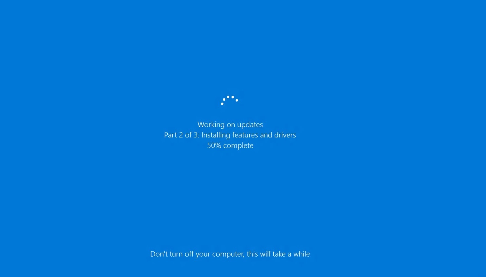 Shutdown during update on windows 10 - Microsoft Community