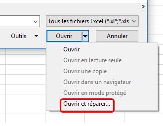 Message D Erreur Quand Je Veux Ouvrir Un Fichier Excel Microsoft