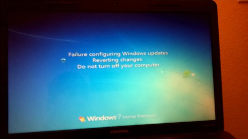 How To Solve Failure Configuring Windows Updates Reverting Changes Windows 8
