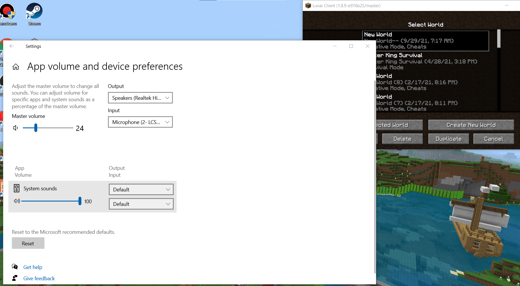 How do you login to Lunar Client with a Microsoft account?