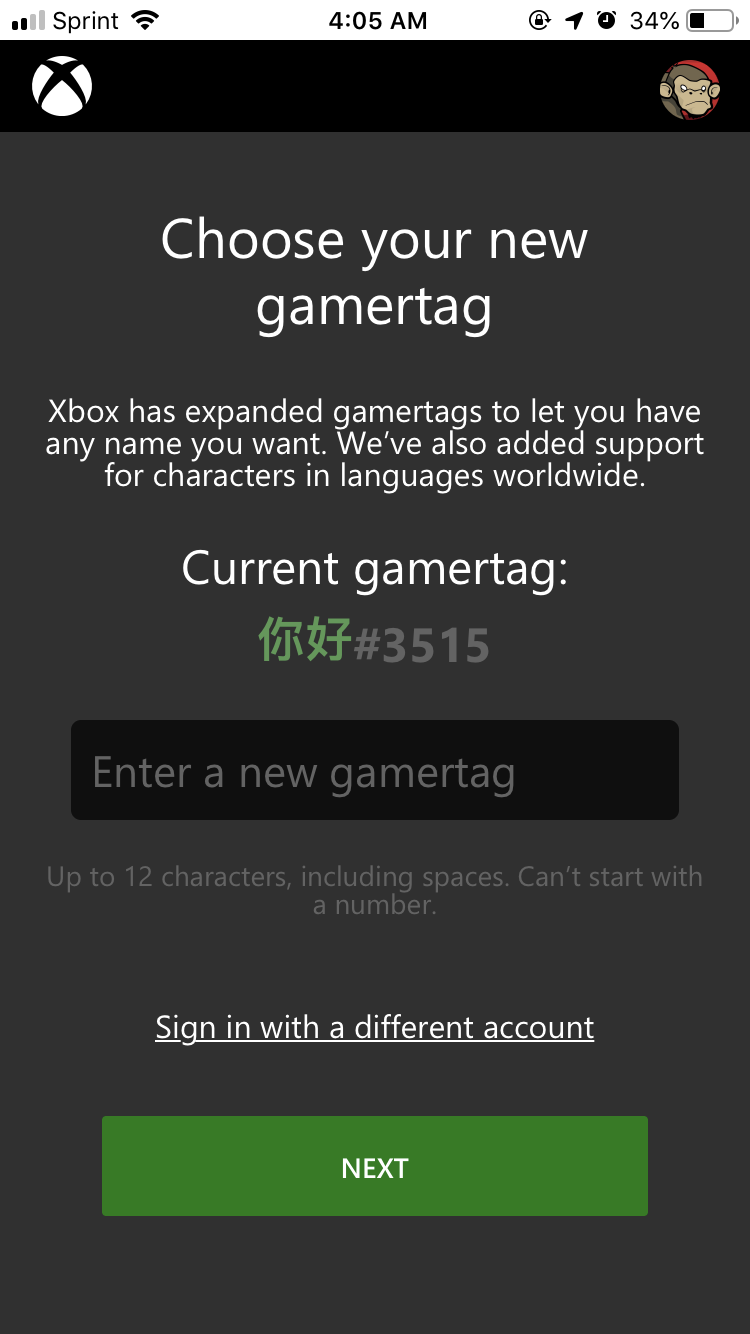 Xbox One Cool Xbox Gamertags