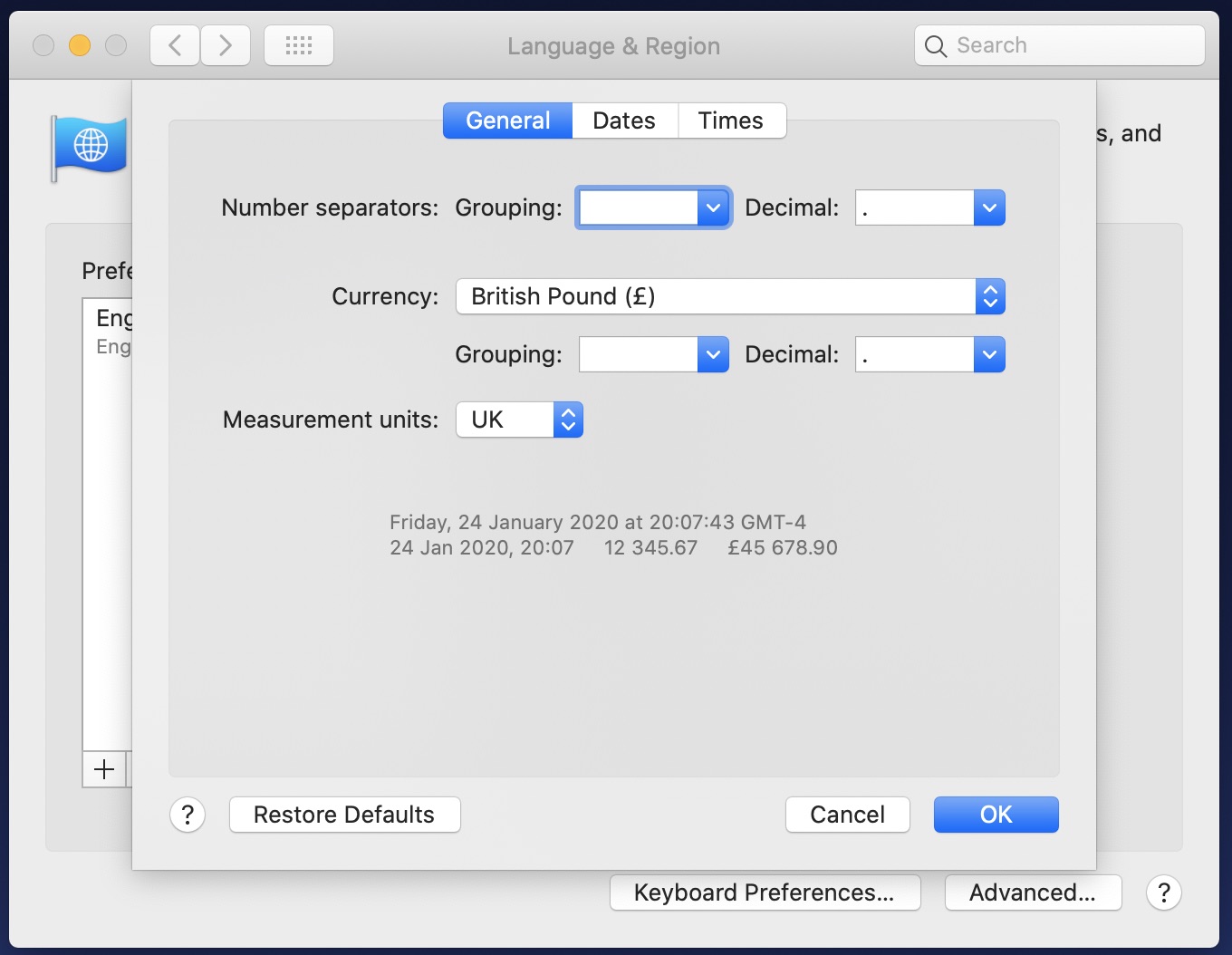 Excel For Mac Does Not Recognise System Setting For Thousands Microsoft Community