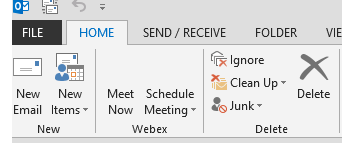 Webex Meeting Icon Is Not Visible In Outlook 2013 Microsoft Community