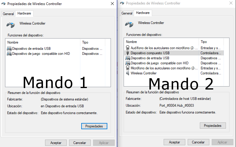 Misterio obturador Tipo delantero Windows 10 - Mi pc no reconoce un mando dualshock. - Microsoft Community