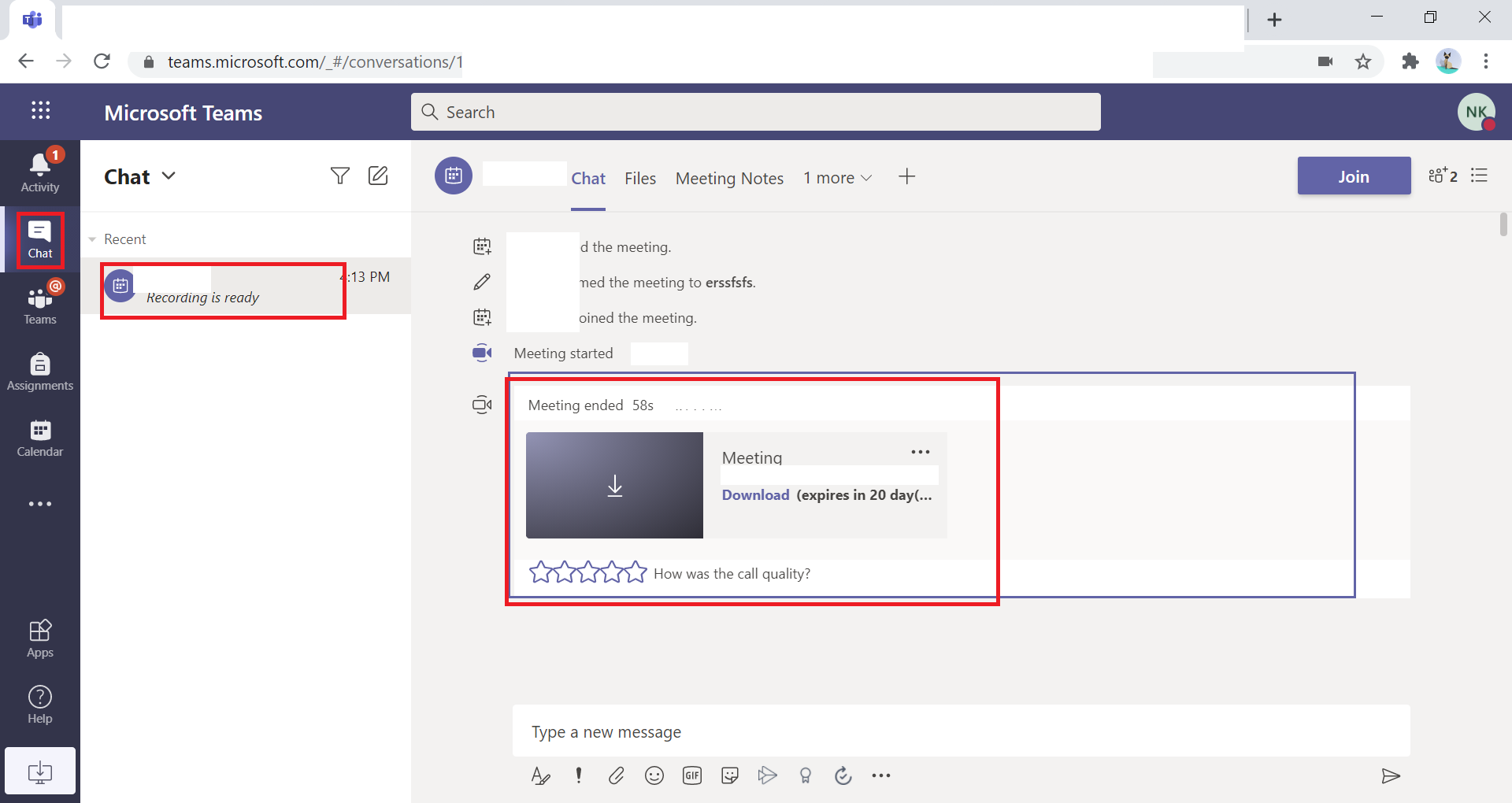How to view a recorded meeting in Teams - Microsoft Community