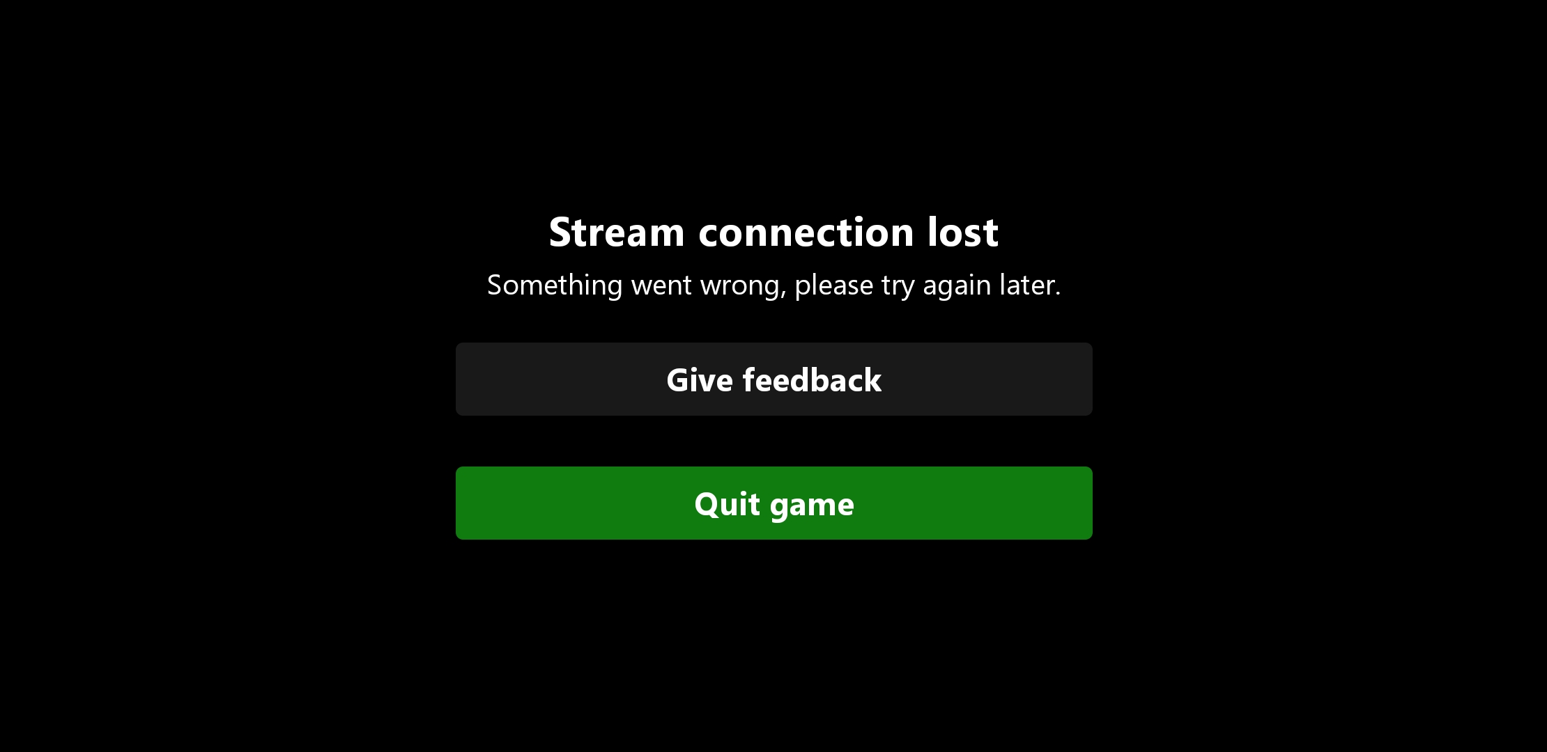 Project Xcloud Streaming Error - Microsoft Community