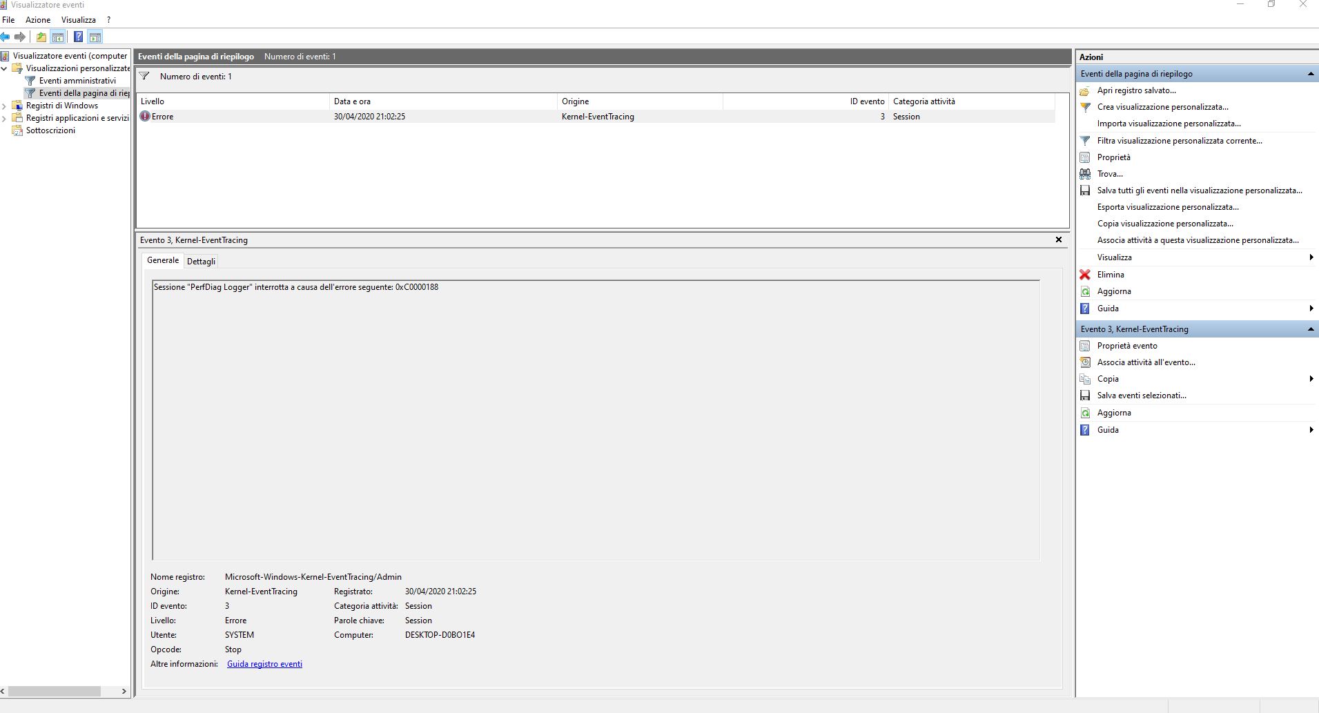 Microsoft windows kernel eventtracing admin что это