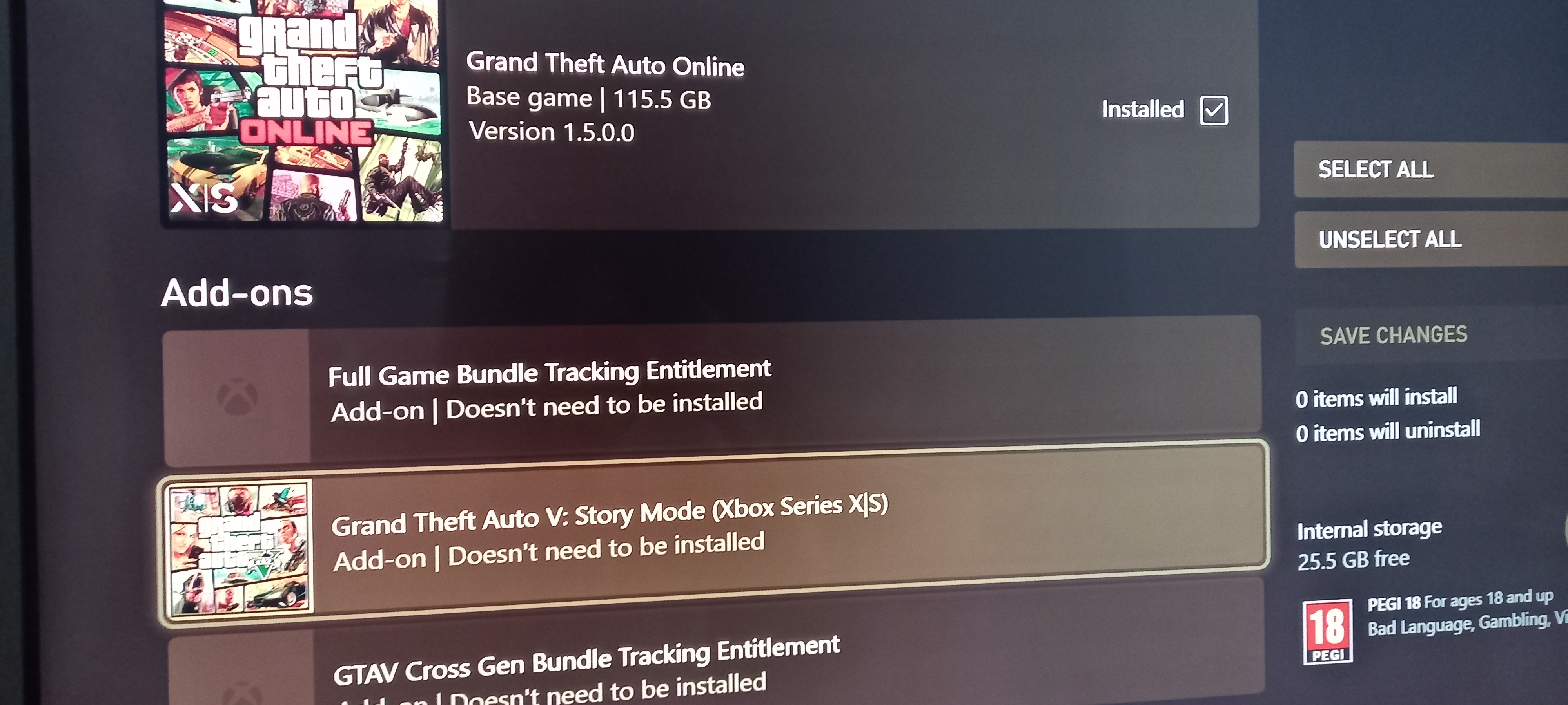 Grand Theft Auto V [ GTA V ] (XBOX SERIES X) NEW