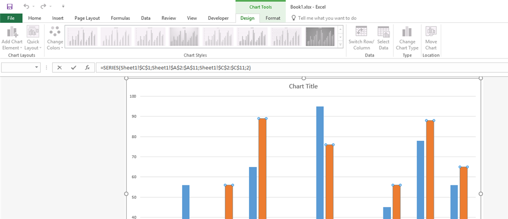 Excel 2016 Diagramm Fehler Wenn In Eigenem Register Menu Microsoft Community