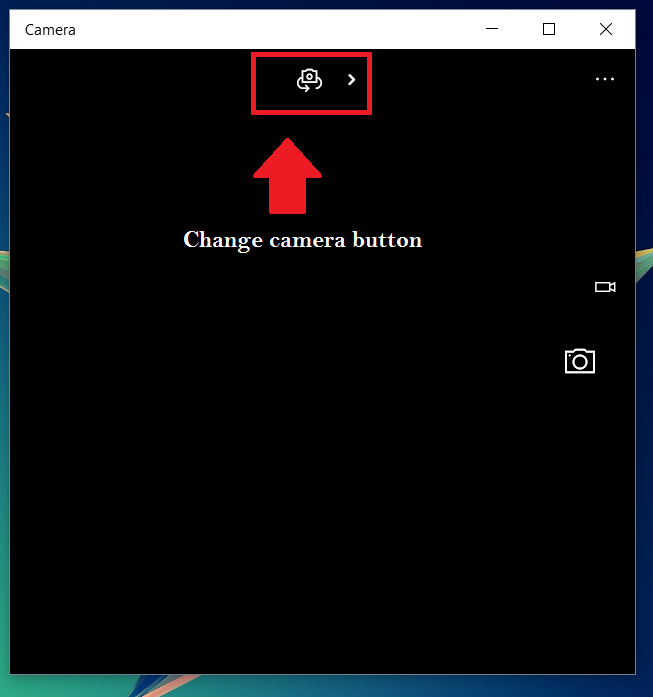 how to change default camera app in windows 10