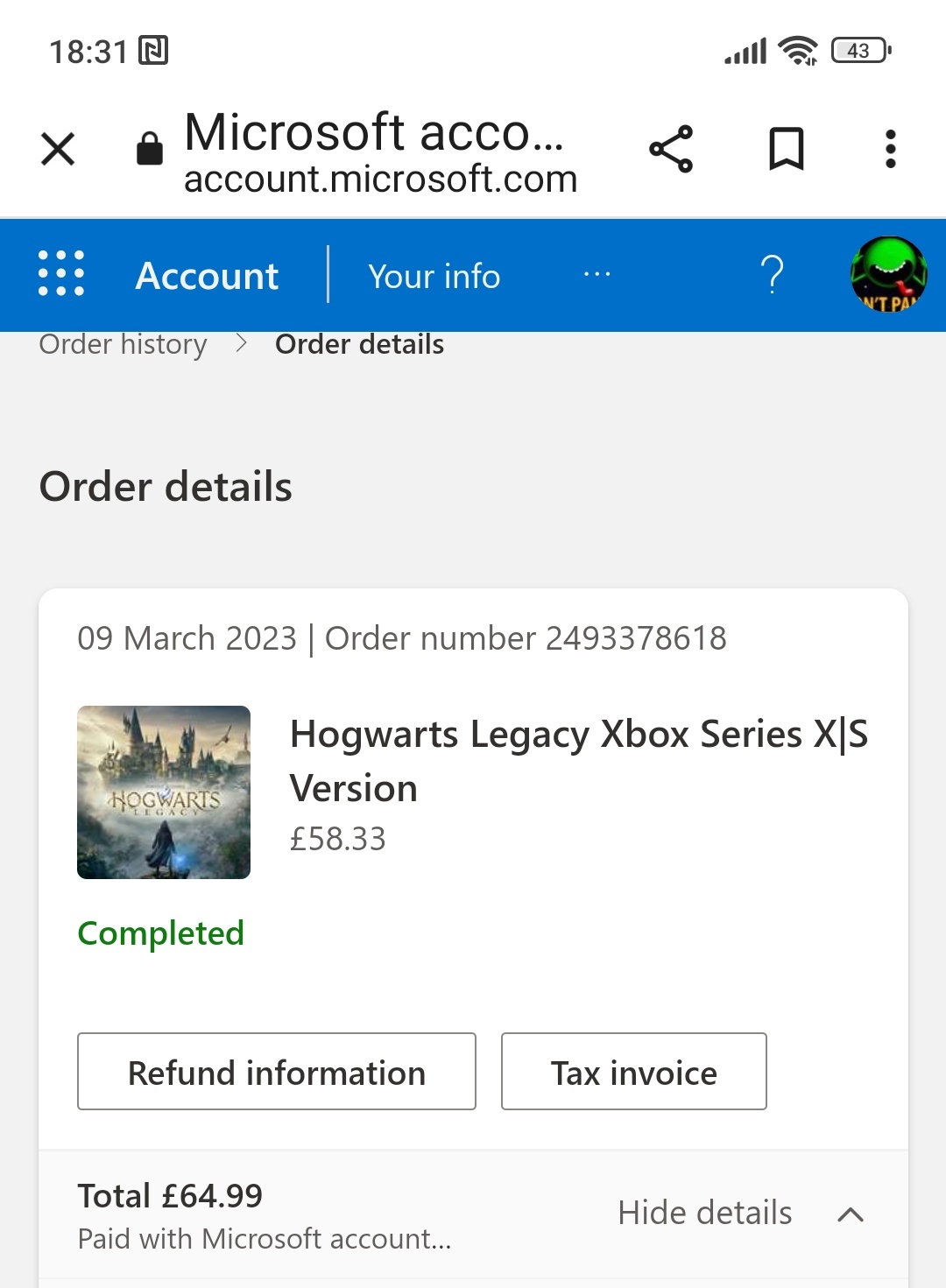 Has the Xbox One version of Hogwarts Legacy been removed from the -  Microsoft Community