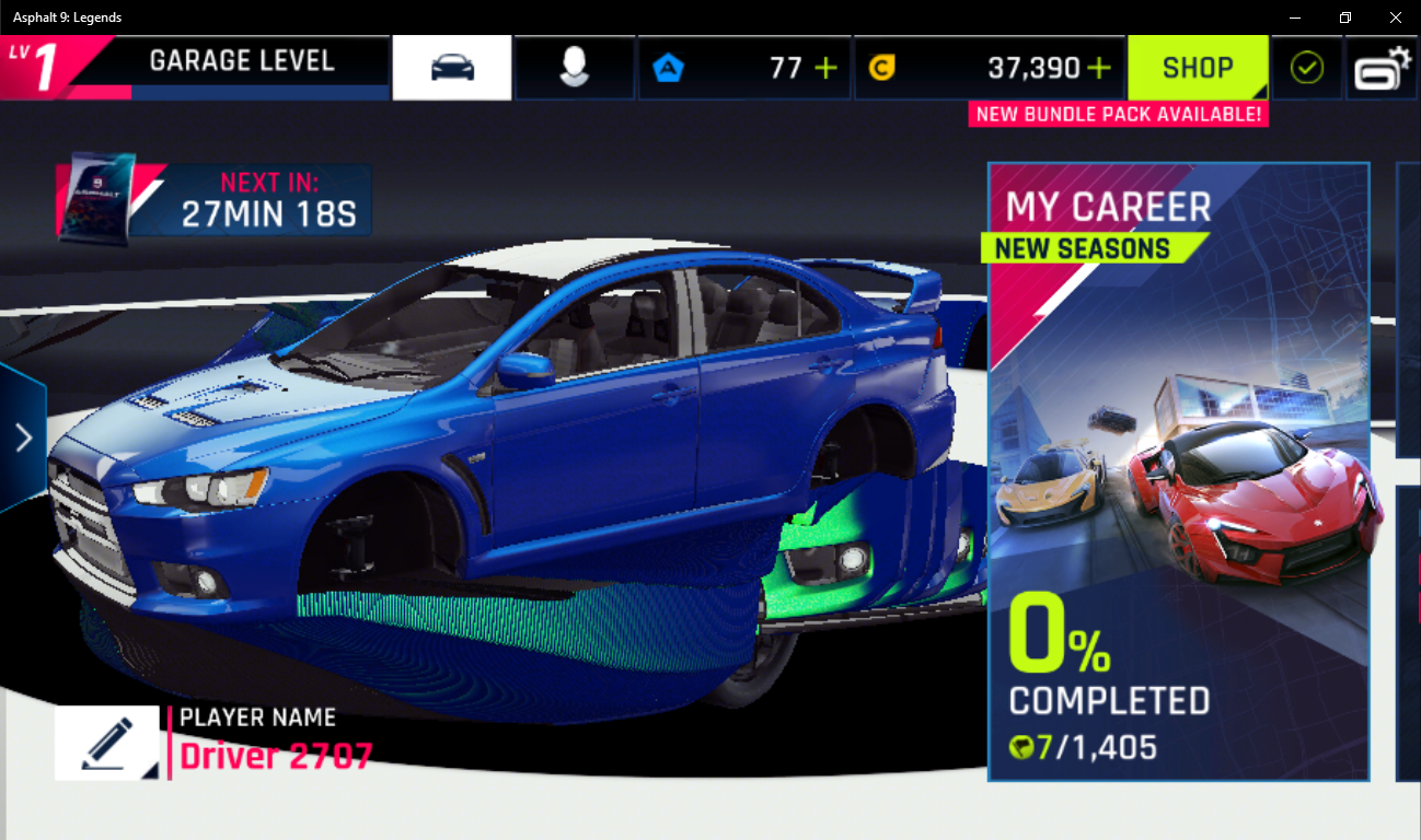 Can't install Asphalt 9 : legends - Microsoft Community