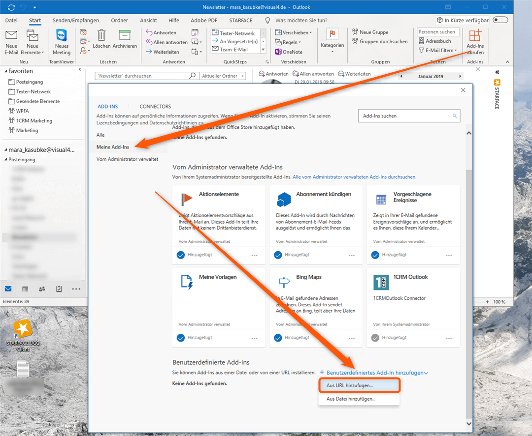 Outlook On Macbook Plugin Extension Not Possible Microsoft Community