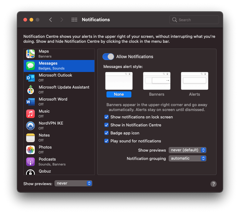 Disabling Microsoft Teams Badge App Icon In Mac Os Microsoft Community