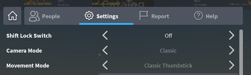 How do i Disable Movement Mode selection from My roblox game