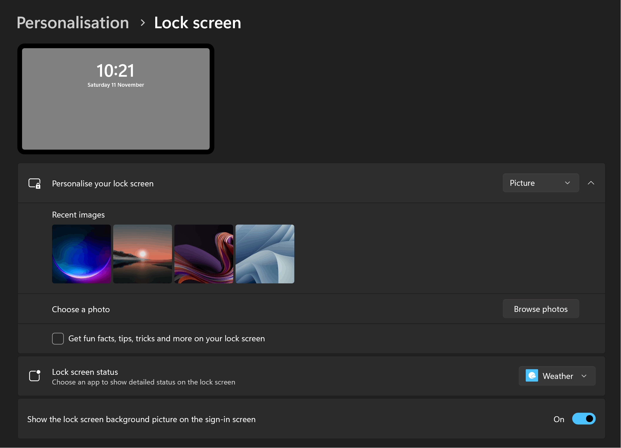 Lock screen and spotlight not working - Microsoft Community