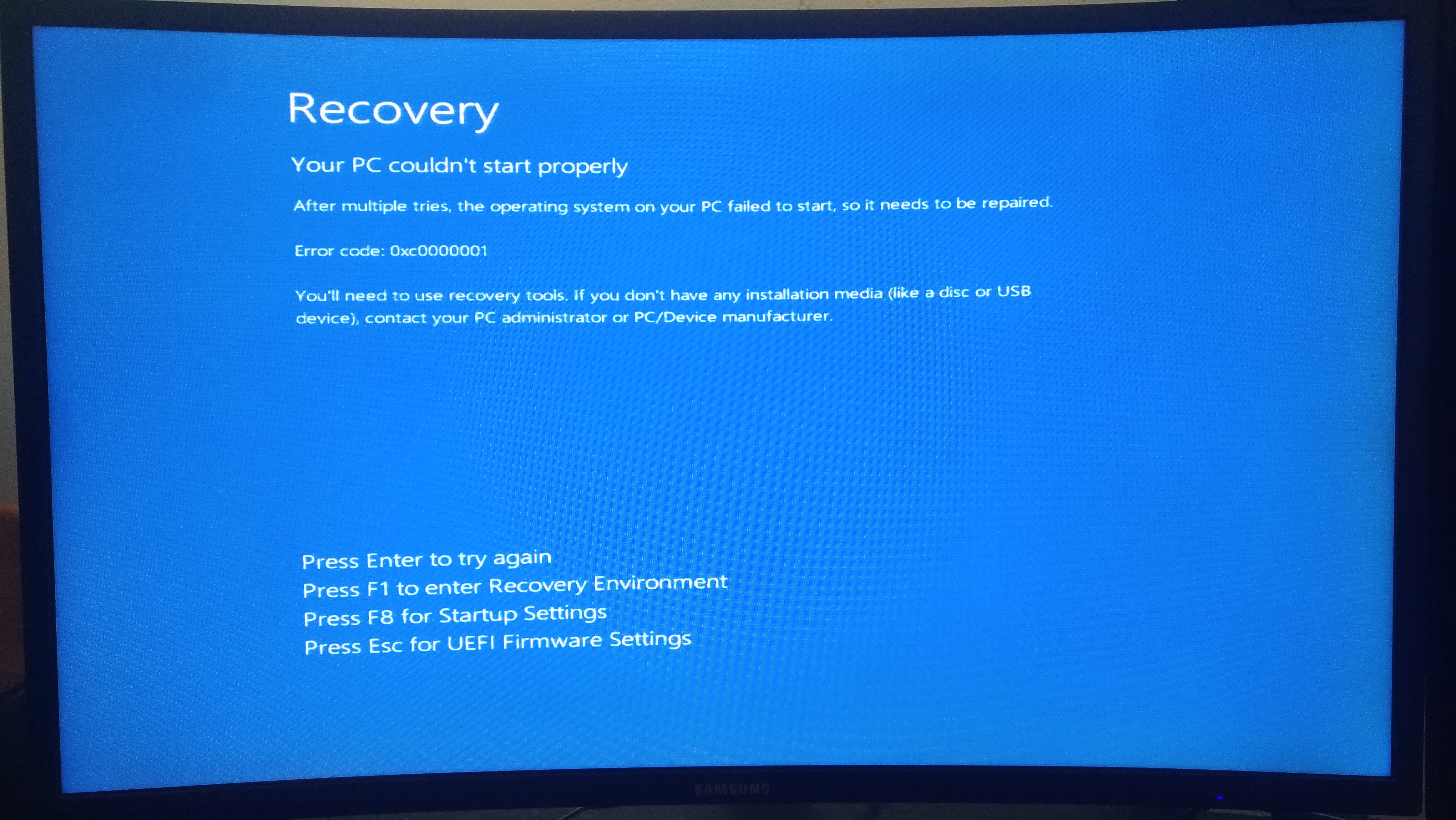 Pantalla Azul Error Bsod 0xc000021a No Funciona El Pc • Windows 6386