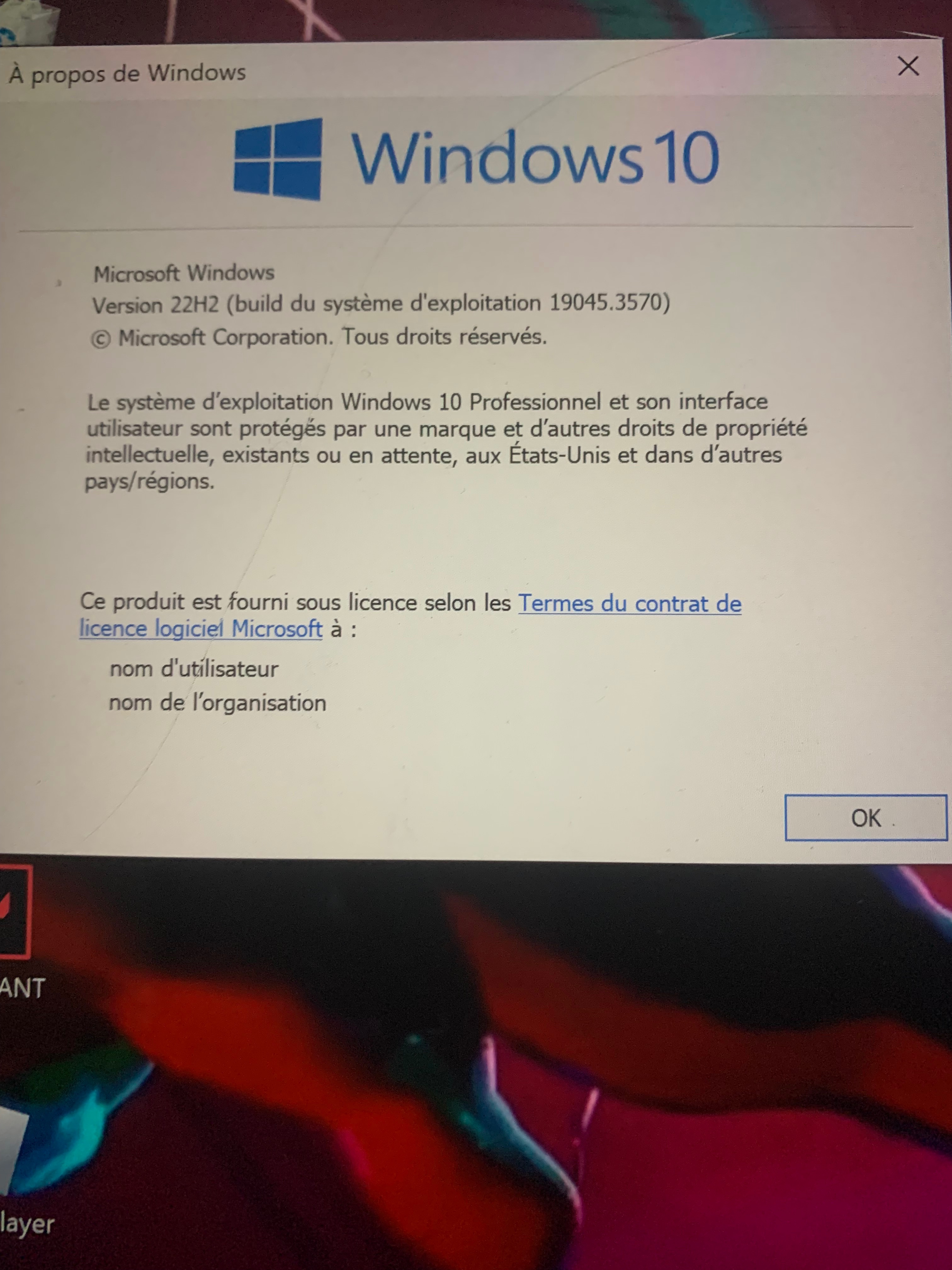 Code D'erreur 0x800705b4 - Communauté Microsoft