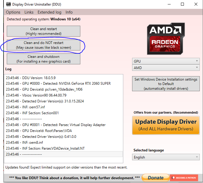 Update radeon discount drivers windows 10