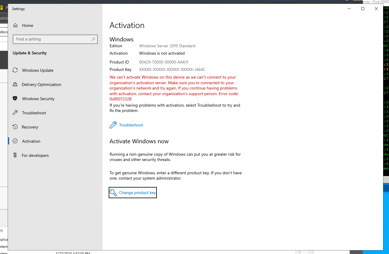 Windows Server 2019 Activation and Licensing Issues Potentially 