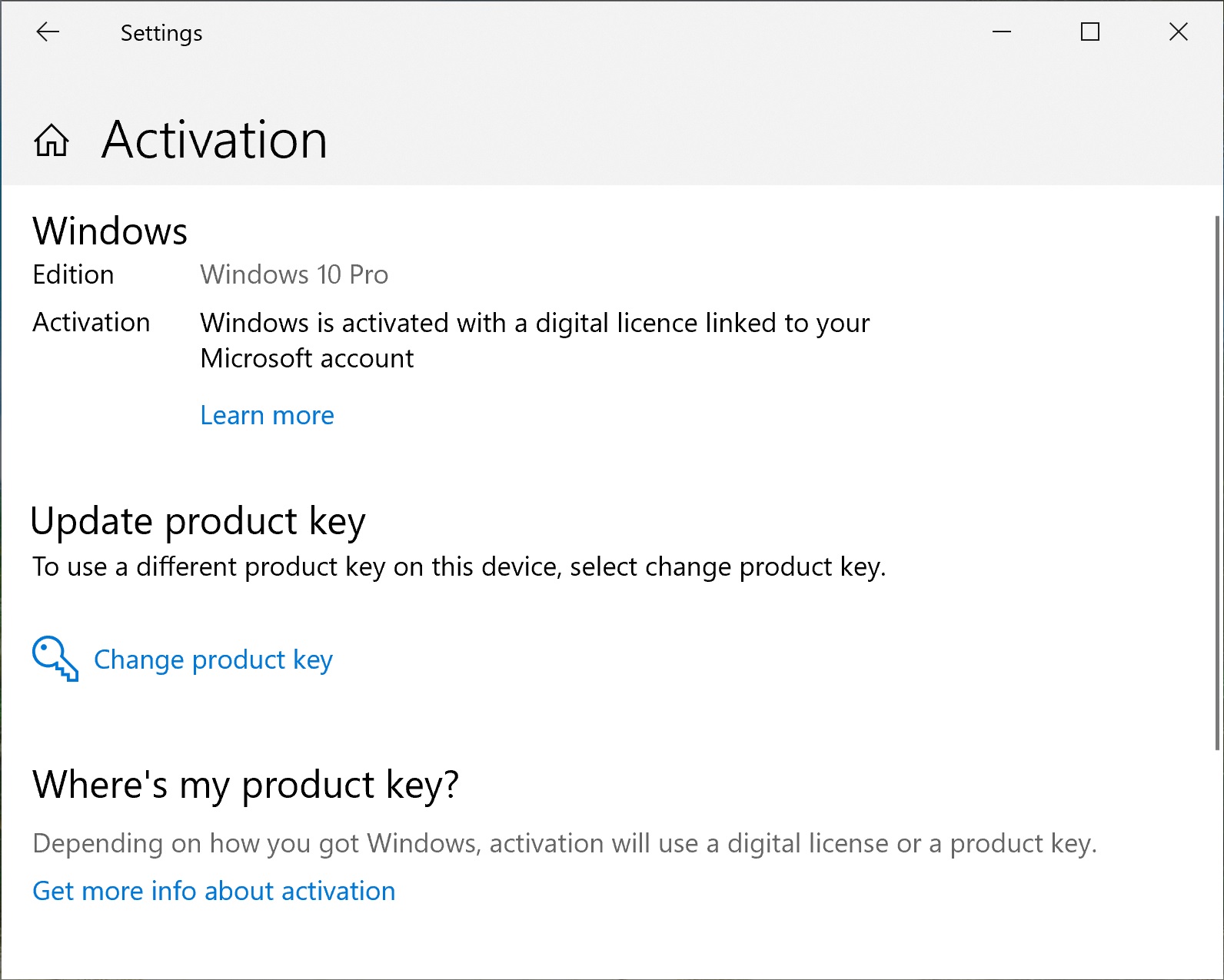 My Windows 10 Pro Retail License Key Successfully Activated But Microsoft Community 6014