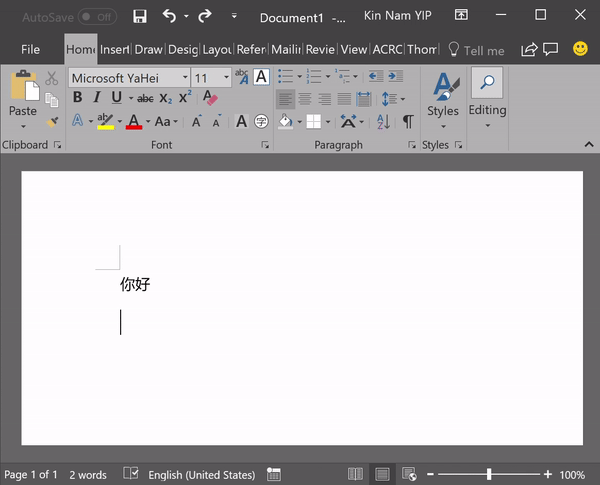 Font Problem with Typing Chinese in Word - Microsoft Community