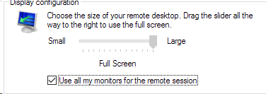 Windows 10 Multi Monitors in remote desktop - Microsoft ...