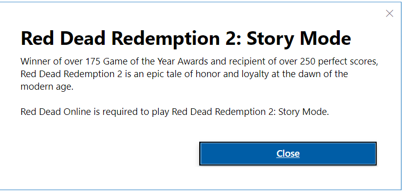 Chat with customer service. Even if I had a physical copy of the game (Red  Dead Redemption 2), I still couldn't play off-line in single player / story  mode because R* broke