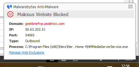 MalwareBytes Constantly Blocking Site - Microsoft Community