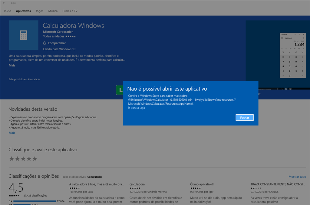 Solucionado: Loja e Aplicativos Windows 10 não abrem - Comunidade de  Suporte HP - 579363