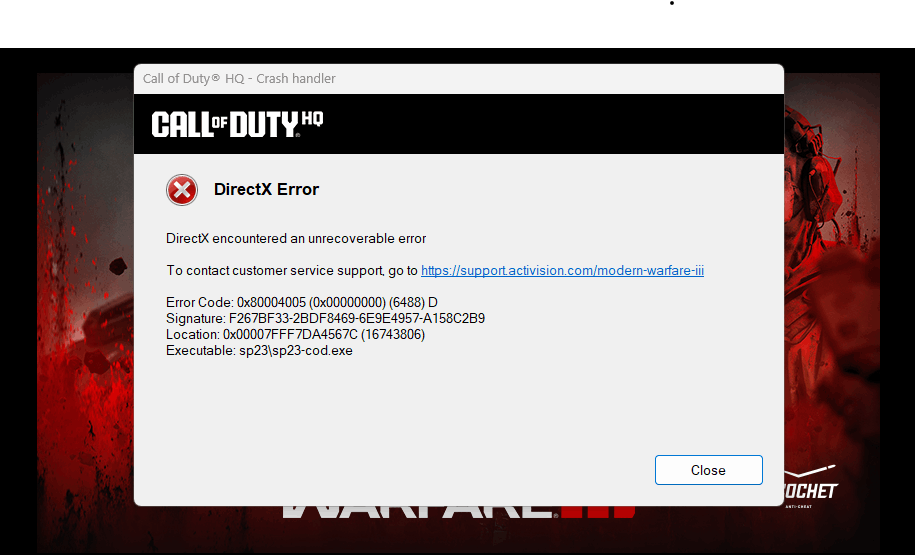 modern-warfare-iii-mw3-campaign-direct-x-error-code-0x80004005