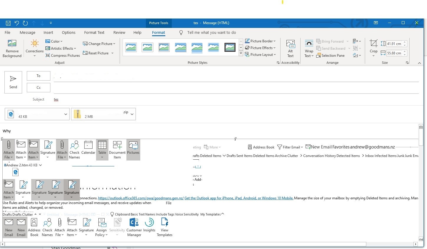 Outlook 365 Signature Problems - Microsoft Community