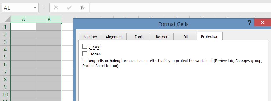 Password protecting hidden columns in excel microsoft community