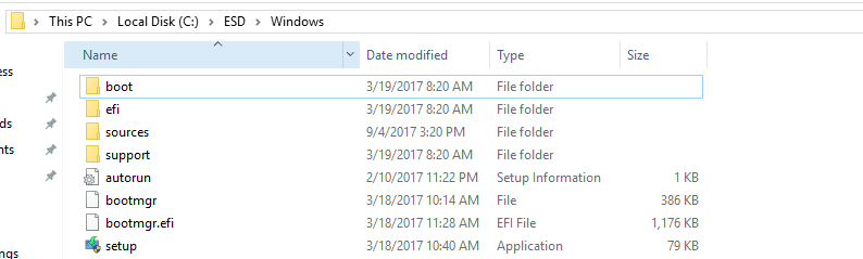 What Is The Esd Folder In Windows 10