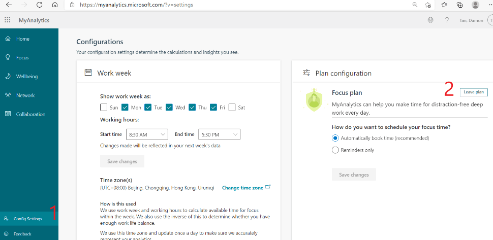 How to stop Outlook from automatically scheduling focus time