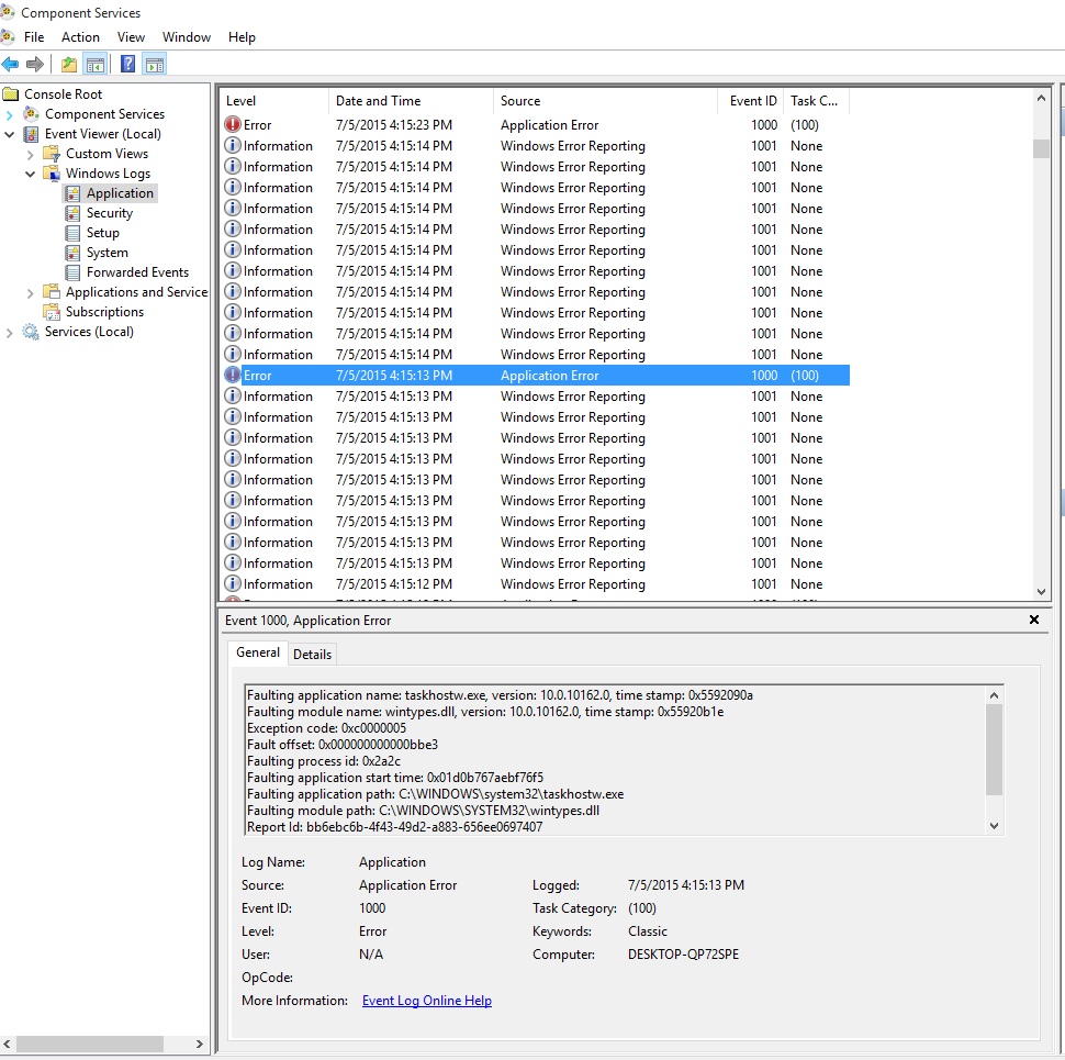 Systemroot system32 ntdll dll error