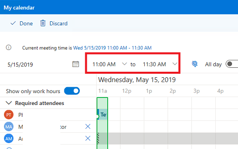 How do you accept Proposed Time in Outlook Office 365 Web version ...