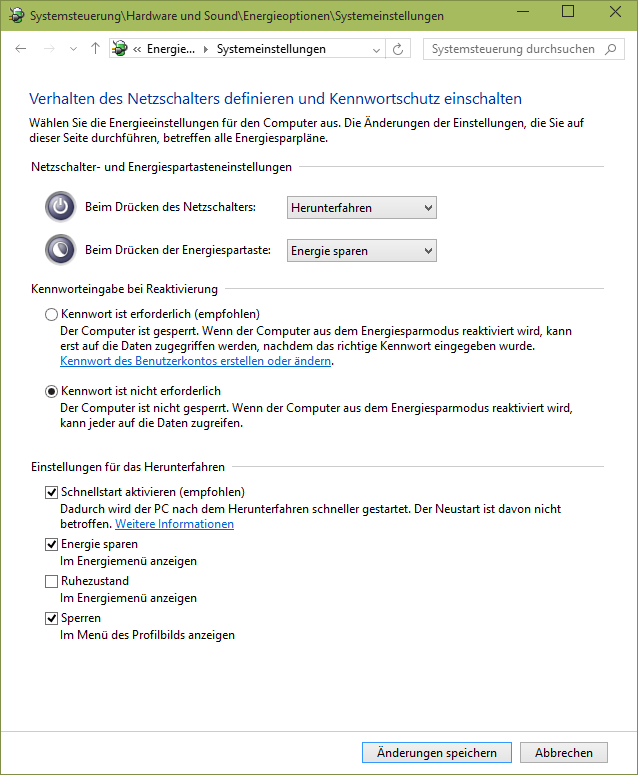 Energieoptionen - Energie sparen