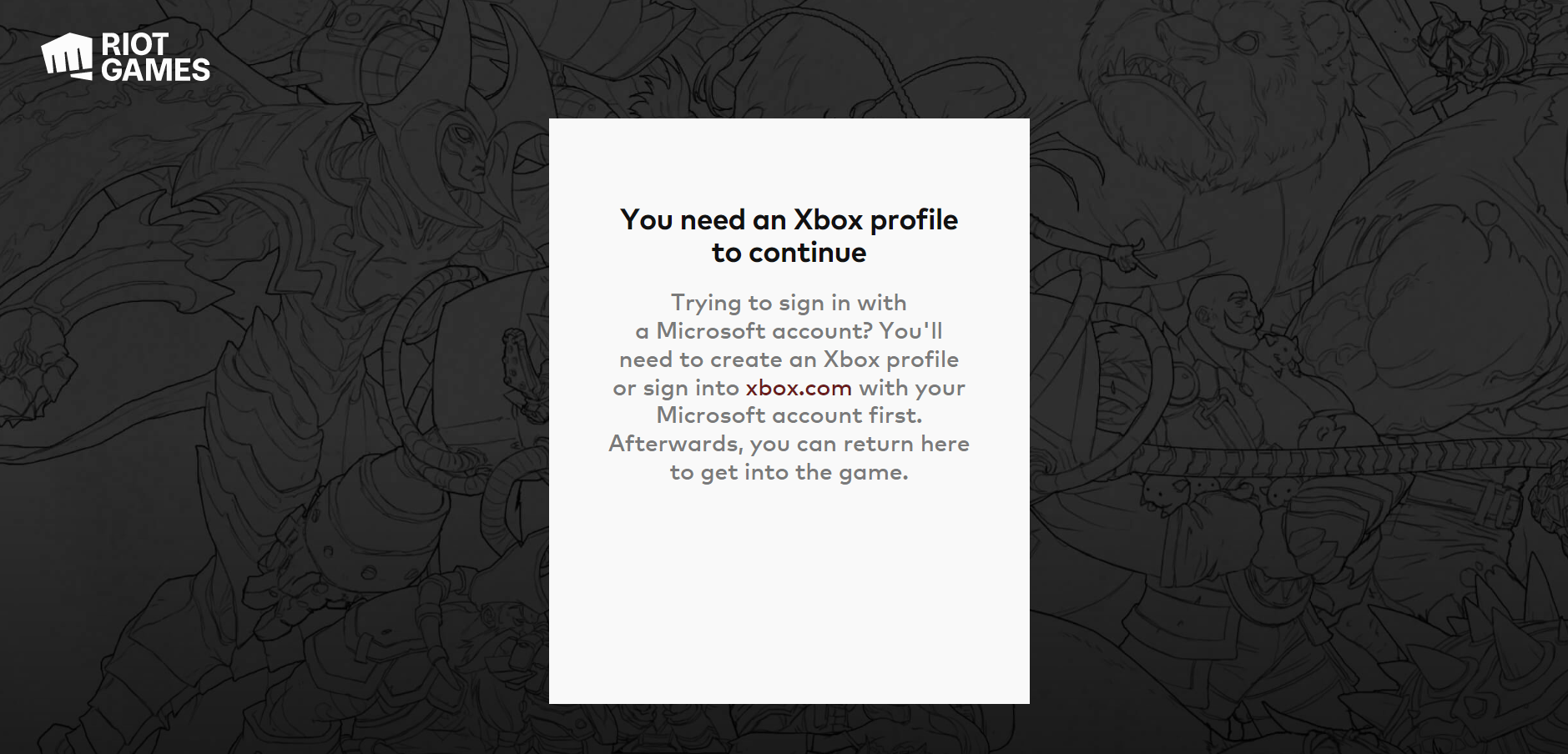 I can't log into my riot account for some reason, it keeps giving