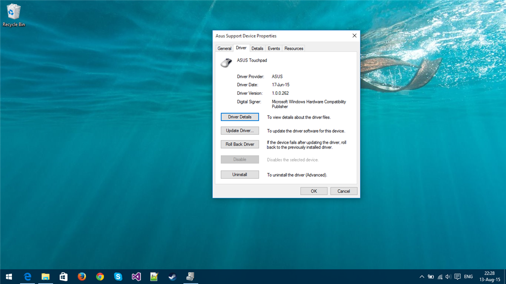 Asus support device windows 10 требует перезагрузки как убрать