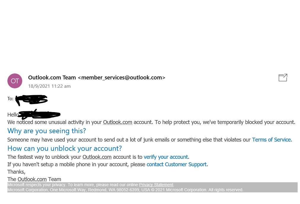 Is This Scam? - Microsoft Community