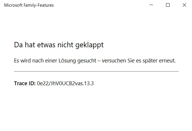 Microsoft Family Features Jugendschutz