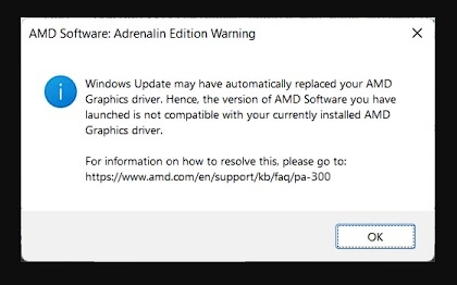 Windows 10 Update Replaced AMD Graphics Driver Daily Issue