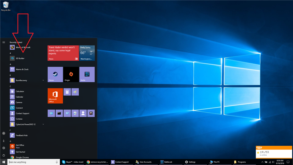 Start Menu Customization Windows 10 Microsoft Community