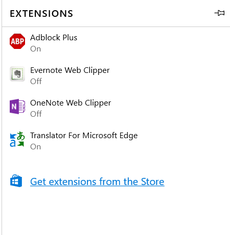 I Can't Seem To Turn My Extensions On In Edge. Toggling An Extension ...