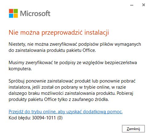 Installation Problem Error 30094 1011 0 Microsoft Community