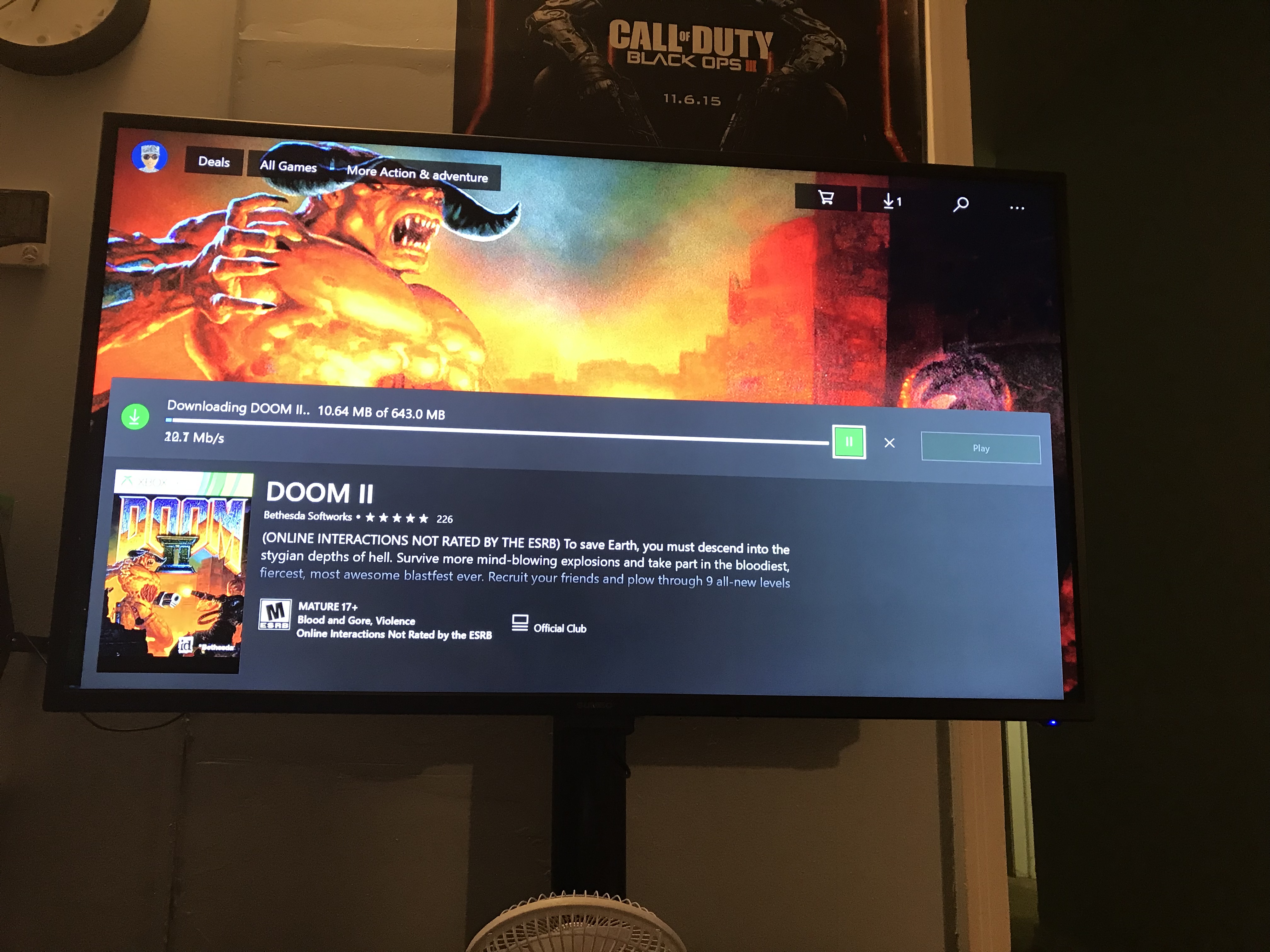 Doom xbox one clearance digital code