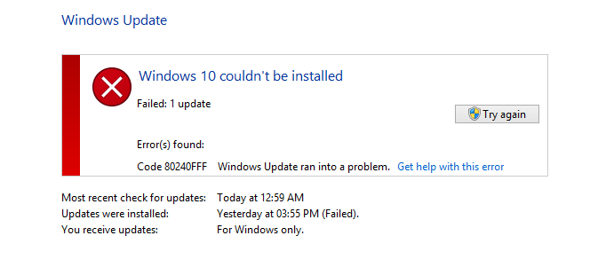 Windows update. Windows update failed. Ошибка при обновлении Windows 10 80070003. Error fail.