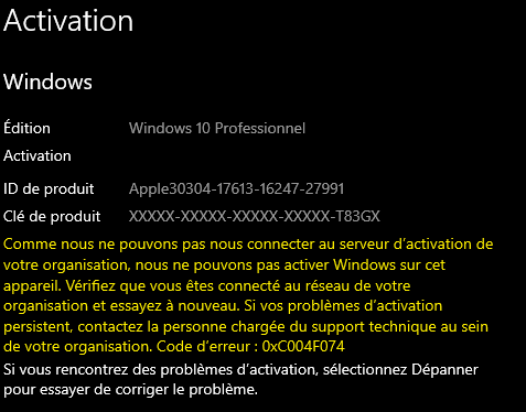 Clé d'activation Windows 10 ? - Communauté Microsoft